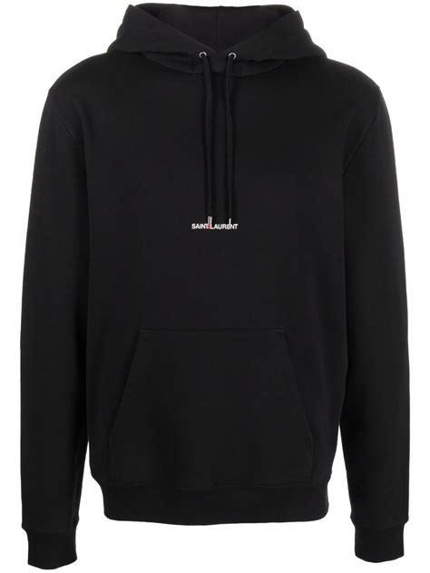 yves saint laurent sweater logo|hoodie and Saint Laurent boots.